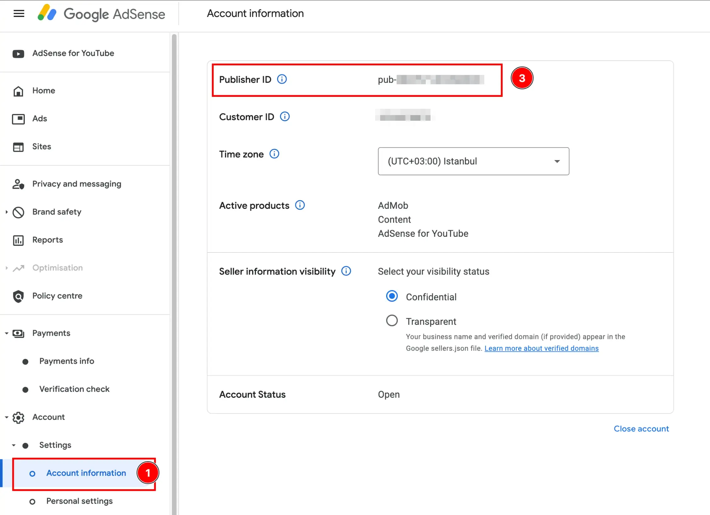 How to find your Google AdSense Publisher ID